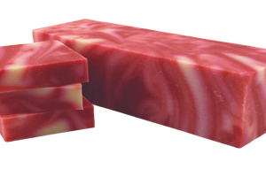 Candy Cane Soap